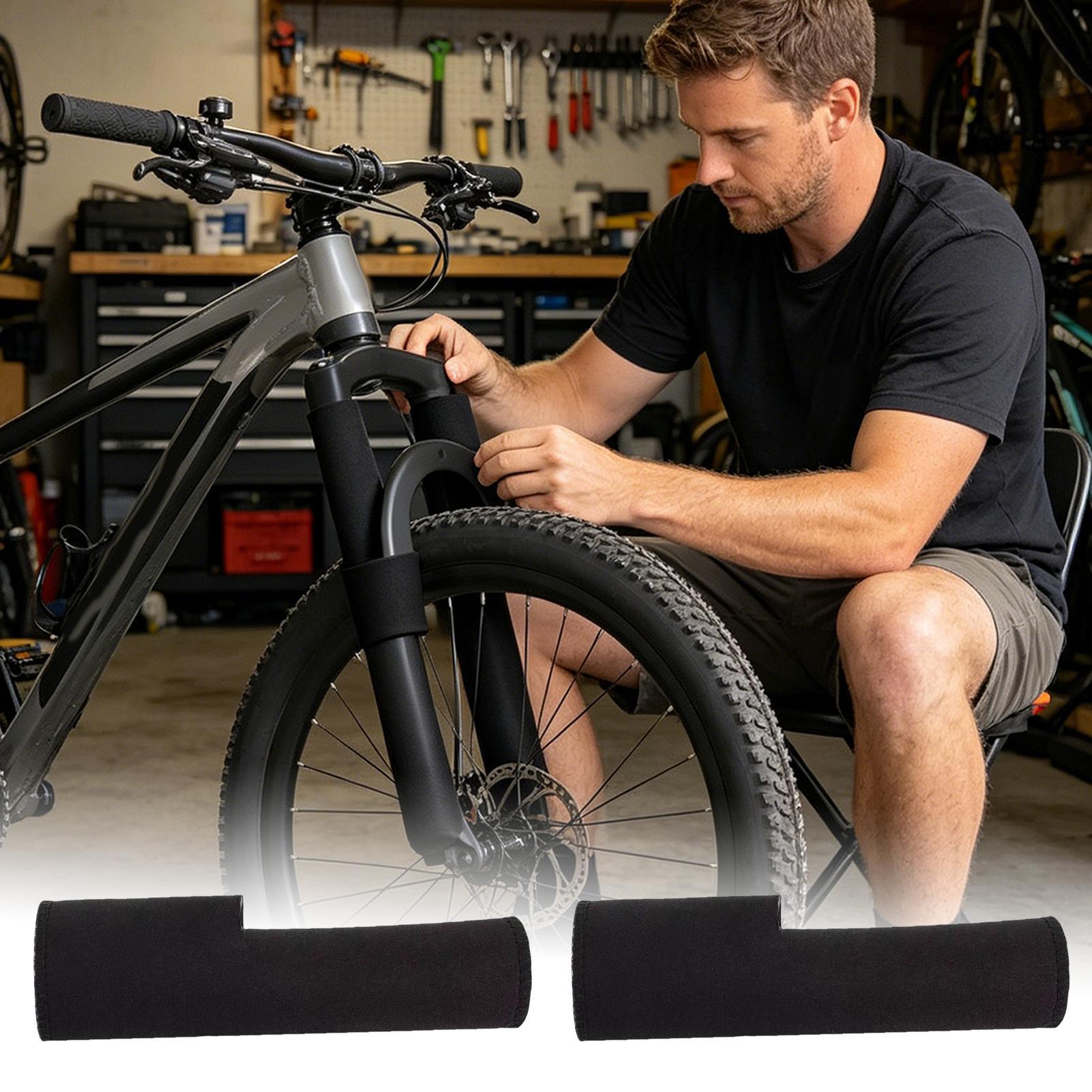Cycling Gear And Accessories - غطاء حماية شوكة الدراجة، ملحق معدات