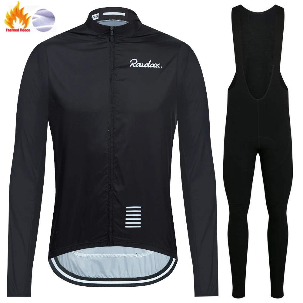 Cycling Gear Winter - Raudax-ملابس ركوب دراجات صوفية مقاومة للرياح