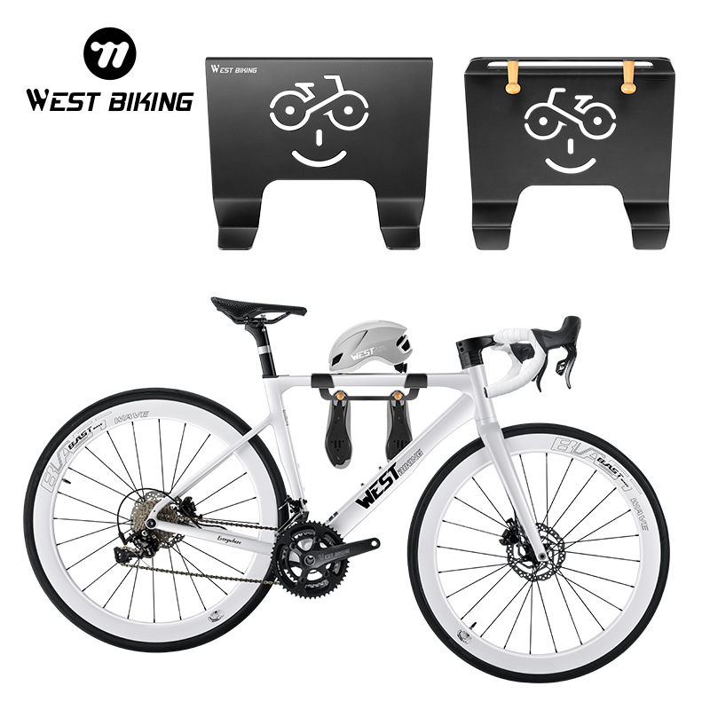 Cycling Gear Organizer Wall - ركوب الدراجات الغربية-رف الدراجة متعدد الوظائف