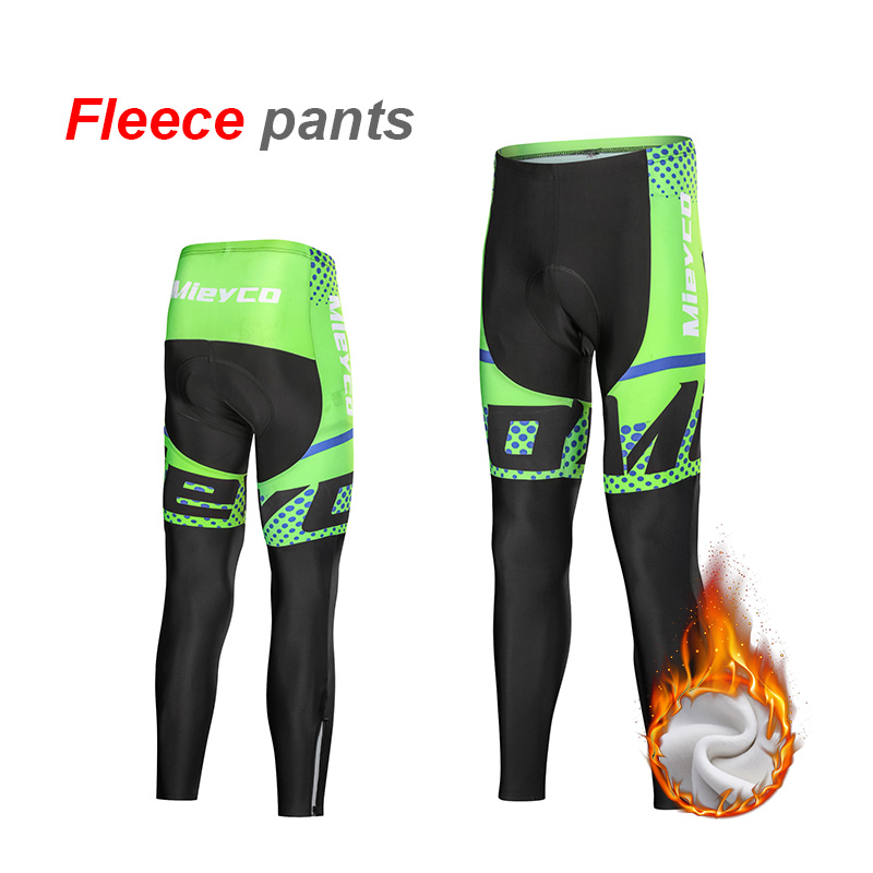 Cycling Gear Winter - بنطلون دافئ من الصوفي لركوب الدراجات