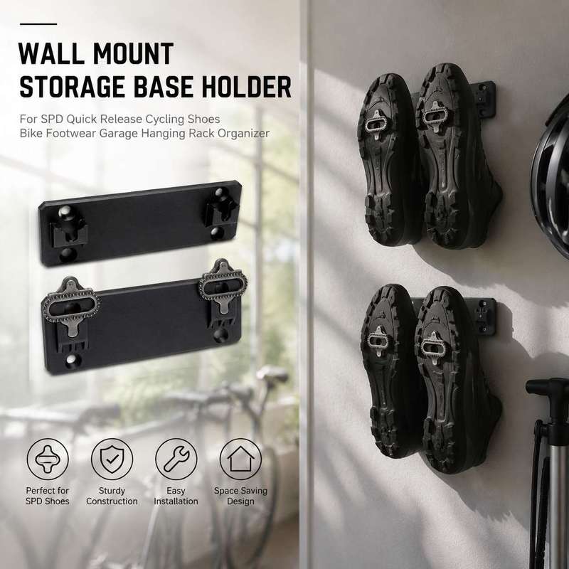 حامل تخزين مثبت على الحائط لأح - مراجعة Cycling Gear Organizer Wall وسعره