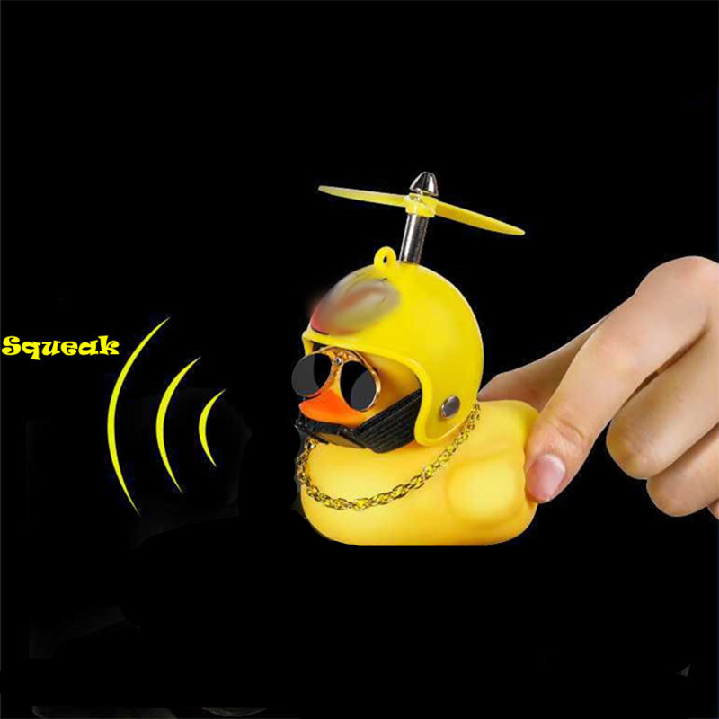 بطة مطاطية لطيفة لتزيين مقود ا - مراجعة Yellow Cycling Gear وسعره