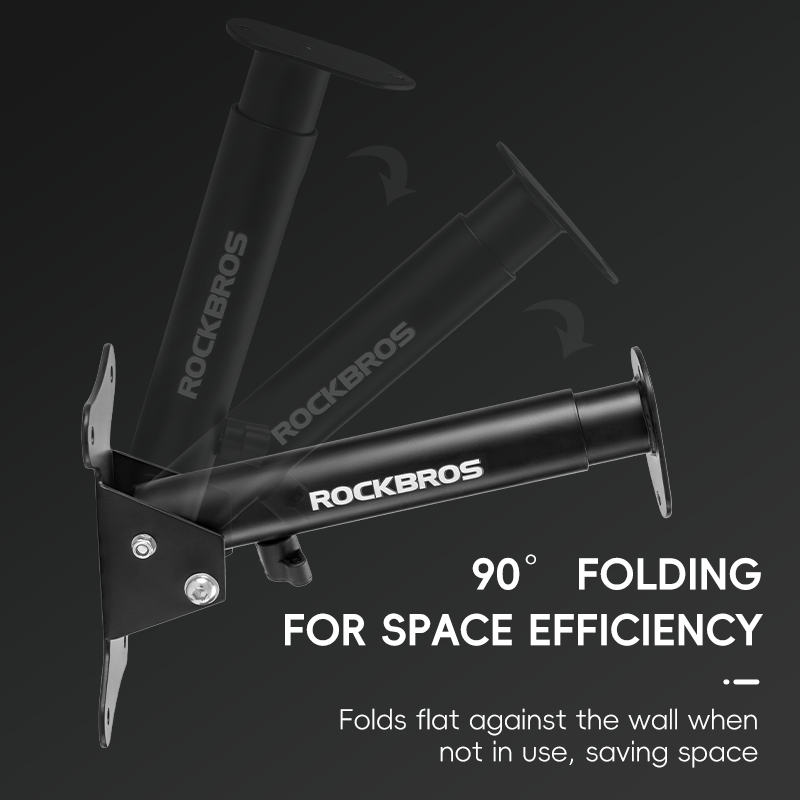 ROCKBROS رف الدراجة جدار جبل ا - مراجعة Cycling Gear Organizer Wall وسعره