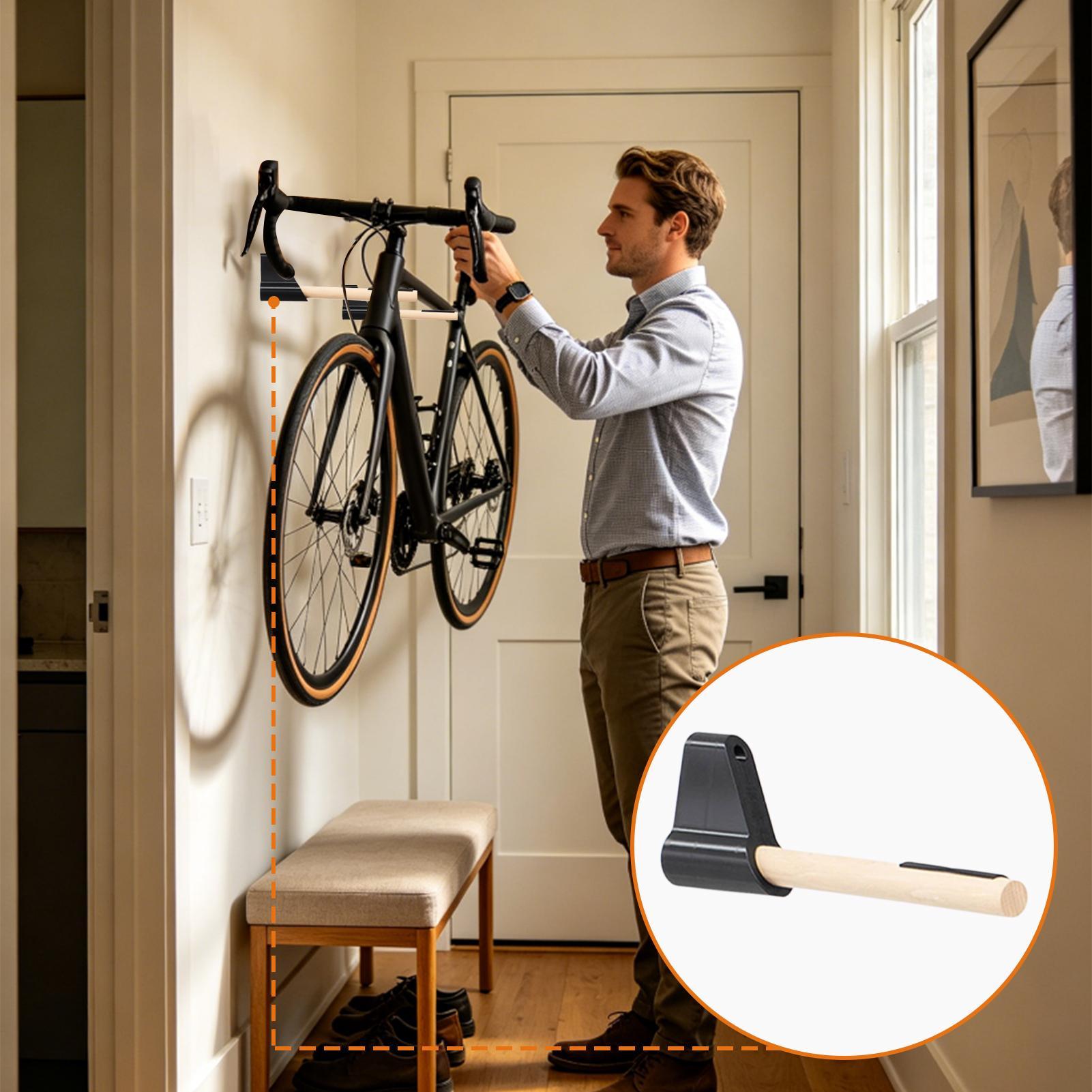 حامل تخزين الدراجات للتعليق عل - مراجعة Cycling Gear Organizer Wall وسعره