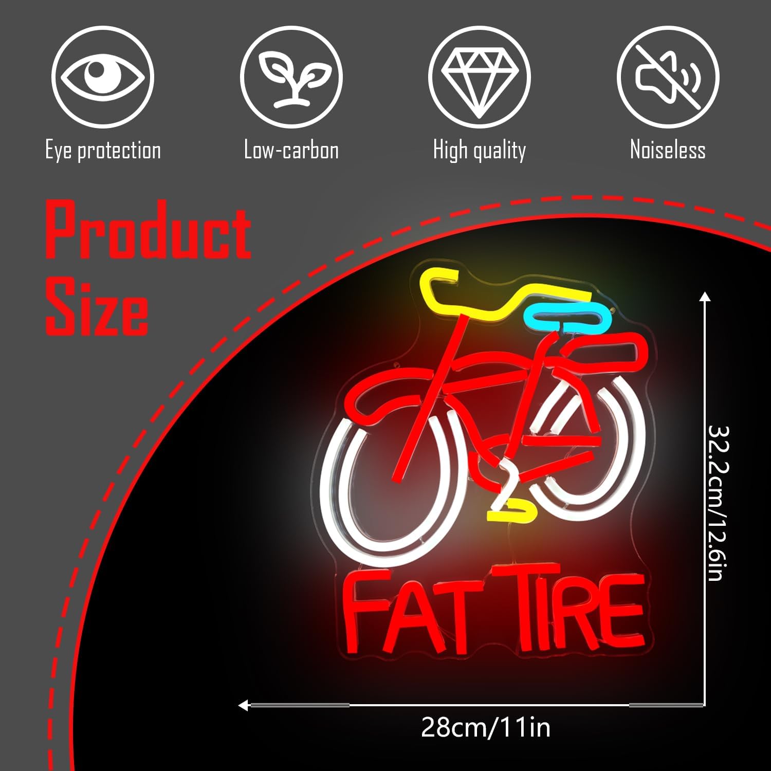 لافتة نيون LED على شكل دراجة ب - مراجعة Cycling Gear Indoor وسعره
