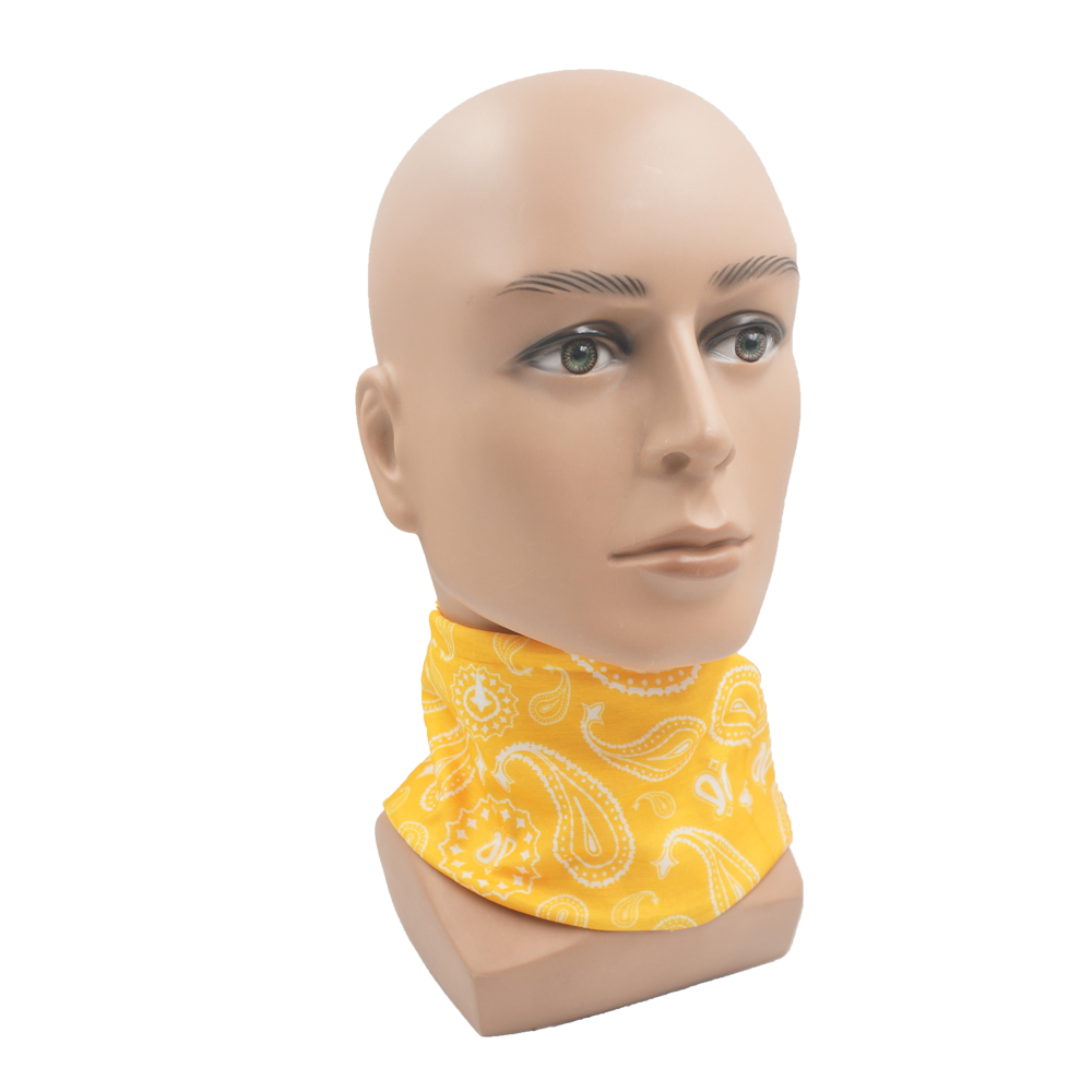 مشرق اللون أنبوب الرقبة للرجال - مراجعة Yellow Cycling Gear وسعره