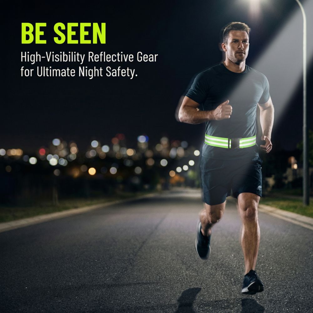 قطعتان من حزام العاكسة القابل  - مراجعة Yellow Cycling Gear وسعره