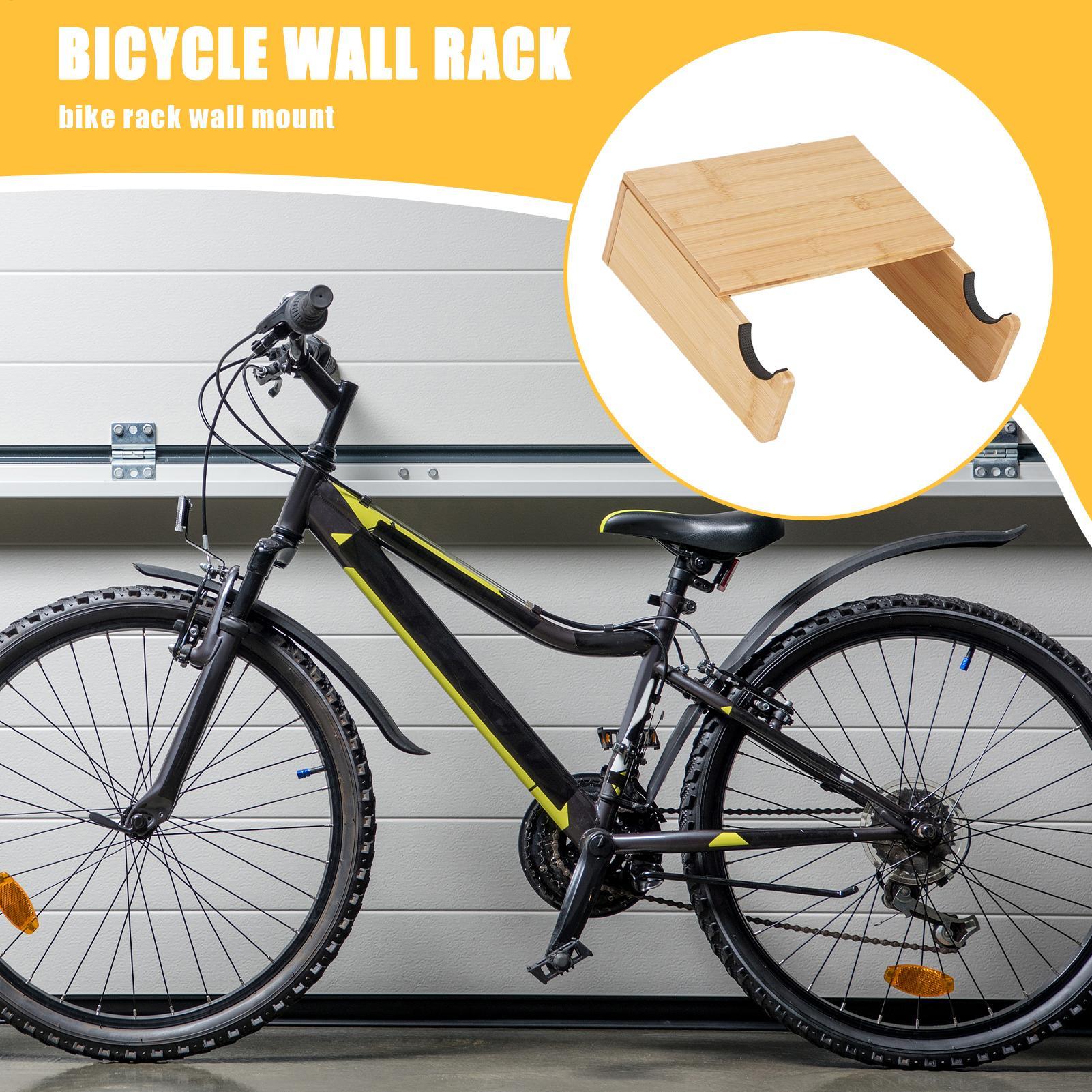 حامل دراجات خشبي يثبت على الحا - مراجعة Cycling Gear Organizer Wall وسعره