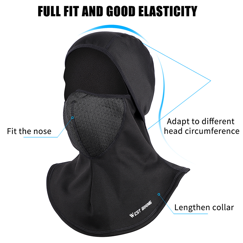قناع وجه شتوي من ويست بايكينج  - مراجعة Cycling Gear Winter وسعره